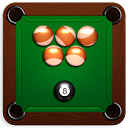 Shoot Billiard Balls mobile app icon