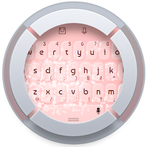 Pale Pink TouchPal Theme 4.3
