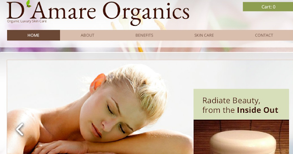 D'Amare Organics Skin Care Screenshots 0