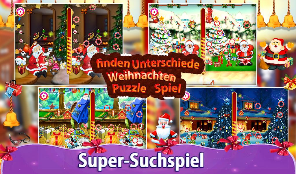 Android application Find Differences Christmas screenshort
