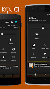 How to install CM12 Orange Kojak Theme six.b mod apk for android