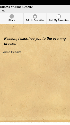 Quotes of Aime Cesaire