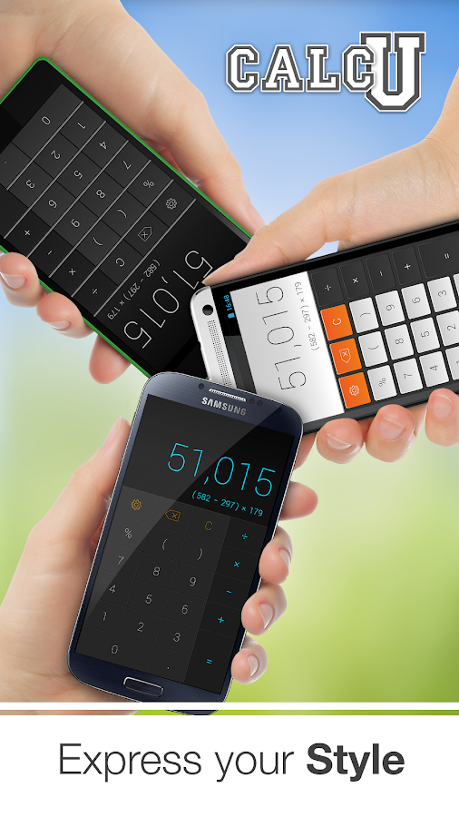 CALCU™ Stylish Calculator Free - screenshot