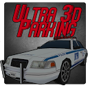 Ultra 3D car parking mobile app icon