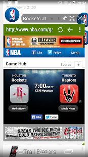 Hover Browser - screenshot thumbnail