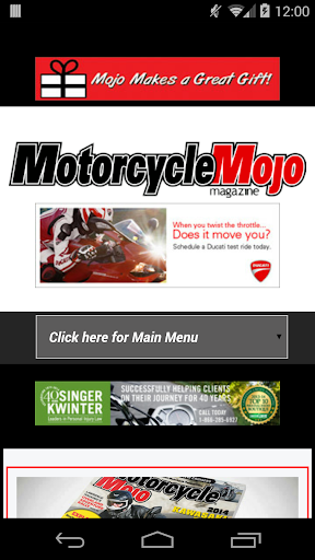 Motorcycle Mojo Magazine