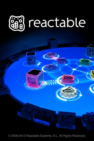 Android application Reactable mobile screenshort