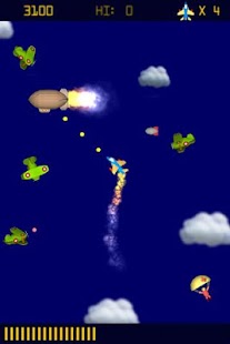 Android-Anwendung Retro Pilot Screenshot