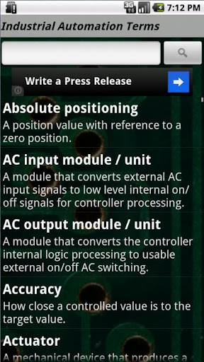 【免費書籍App】Industrial Automation TermsJr-APP點子