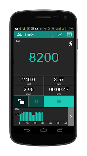 StepOn Step Tracker Pedometer