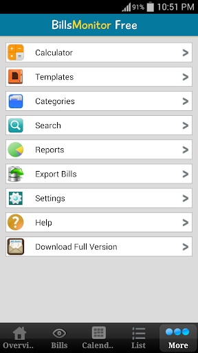 【免費財經App】Bills Monitor Free-APP點子