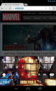 免費下載個人化APP|Iron Man 3 Keyboard app開箱文|APP開箱王