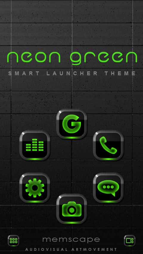 Android application SLT NEON GREEN screenshort
