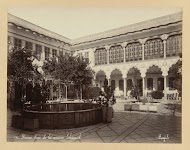 Binnenplaats van het huis Chamieh, Damascus