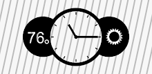 Stenciled Clock Black (UCCW) APK