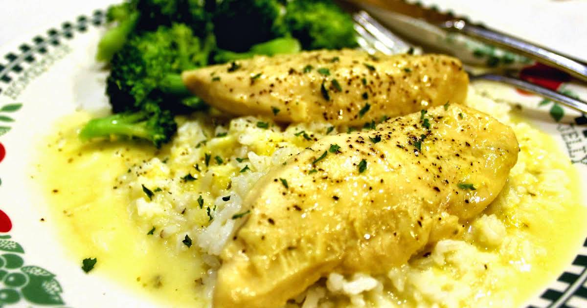 Baked Chicken Breast with Rice and Gravy Recipes Yummly