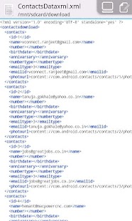 Free Download Contacts downloader APK for Android