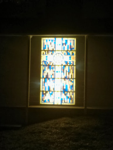 Ormond Beach Presbyterian Stained Glass Cross