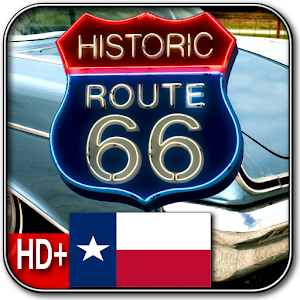 Route 66 TEXAS HD+ Wallpaper