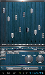 How to download poweramp skin wood lightblue lastet apk for android