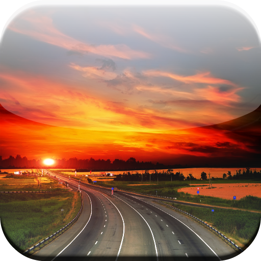 Sunset time HD Wallpaper LOGO-APP點子