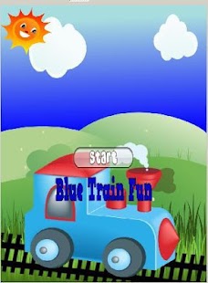 Blue Train Game For Kids