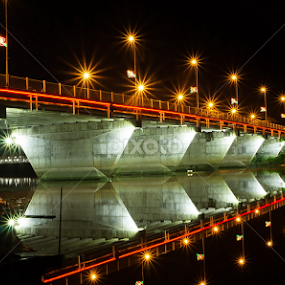 Midnight Bridge by Muhd Shahjeehan - Buildings & Architecture Bridges & Suspended Structures