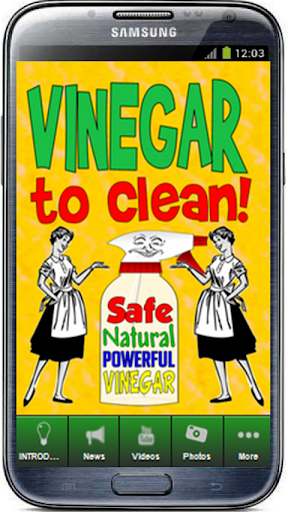 VINEGAR TO CLEAN