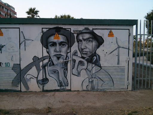 Graffiti Blues Brothers