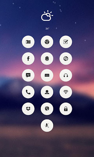 Milkyway Circles Icon Pack