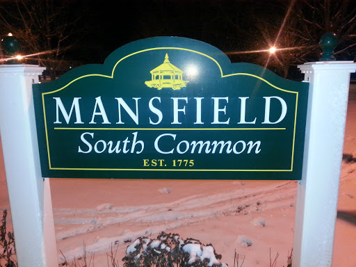 Mansfield South Common Sign