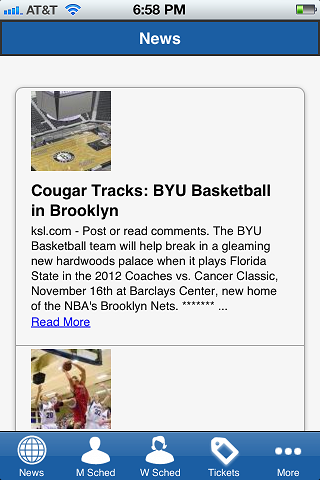 【免費運動App】BYU Basketball-APP點子