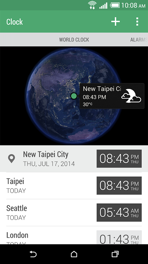 HTC disponibiliza a sua aplicação do relógio no Google Play Store 1