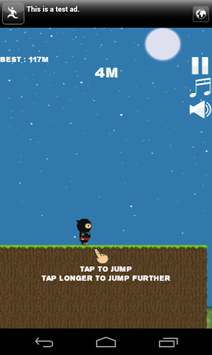 【免費休閒App】Cliff Ninja Jump-APP點子