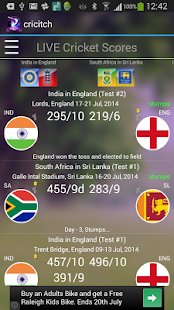 LIVE cricket Scores - screenshot thumbnail