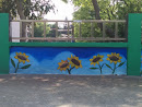 樟樹國小壁畫-太陽花