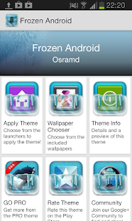 How to install ADW / NOVA - Frozen Android patch 1.3 apk for bluestacks