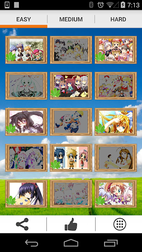 Anime Girls Tile Puzzle