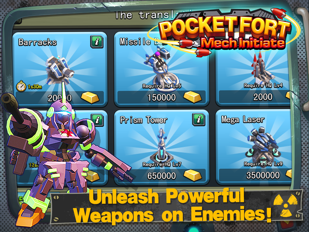  Pocket Fort per Android   costruisci, difendi e ATTACCA!!!!