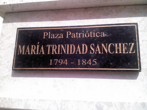 Placa Maria Trinidad Sanchez