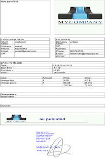 Signed Jobs Management - screenshot thumbnail
