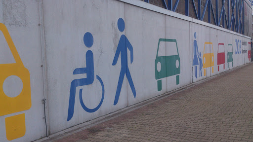 Zob Mural am Busbahnhof