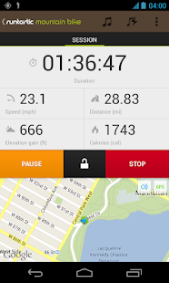 Runtastic Mountain Bike PRO - screenshot thumbnail