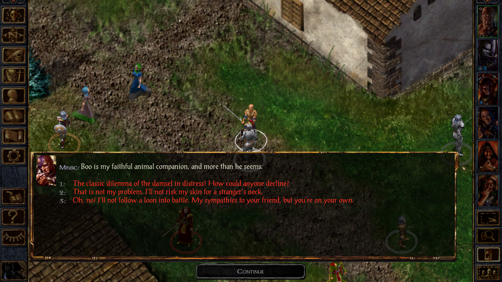   Baldur's Gate Enhanced Edition- tangkapan layar 