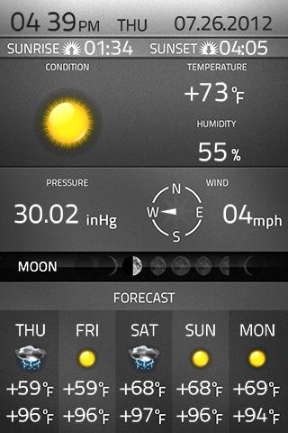 【免費天氣App】Weather at a Glance-APP點子