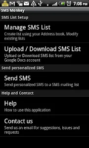 SMS Monkey - screenshot thumbnail