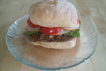 Tempeh-Black Bean-Walnut Patties