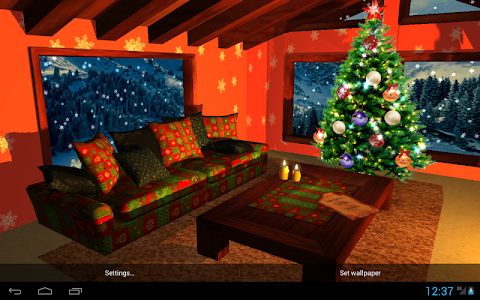 Screenshot 3D Christmas Fireplace HD Full v1.17