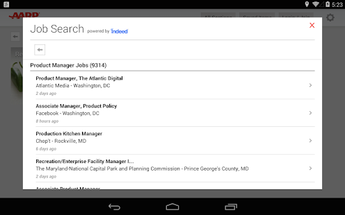 AARP for Android Screenshots 3