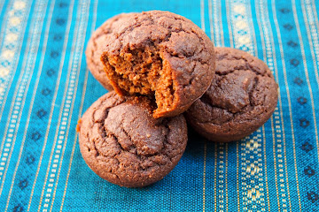 Chocolate beetroot brownie bites (GF)